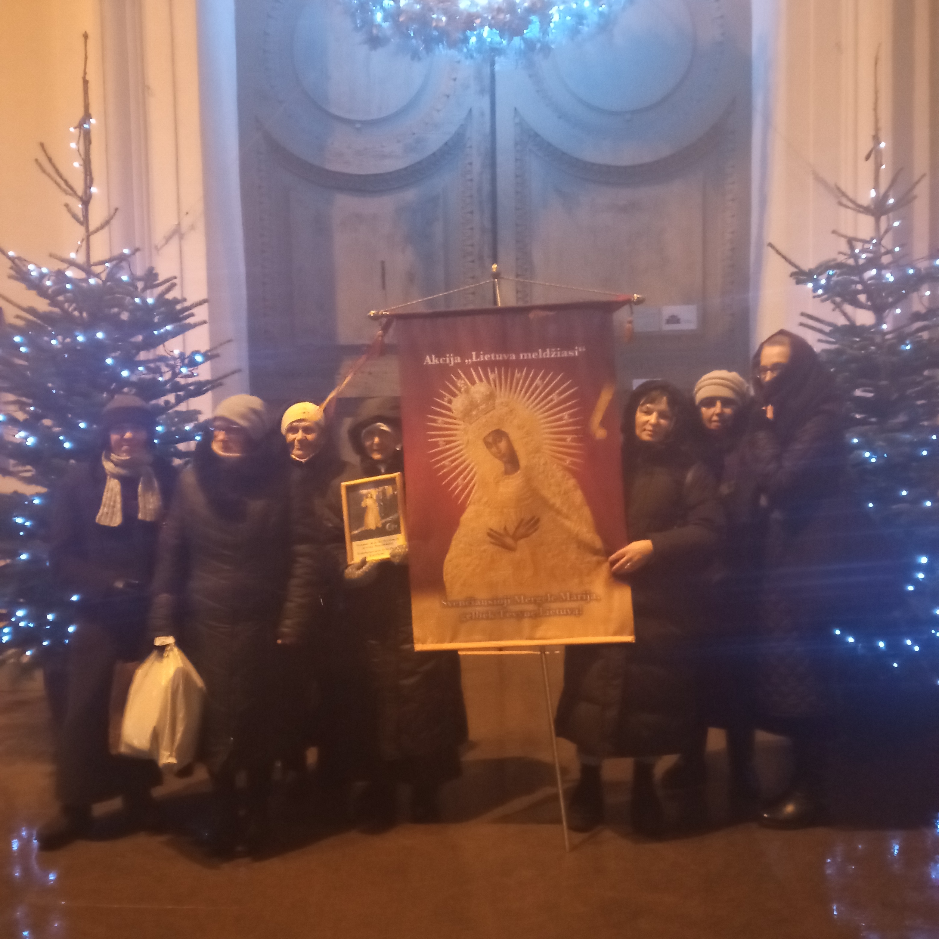 Vilniuje sausio 24 meld4si 7 maldininkai
