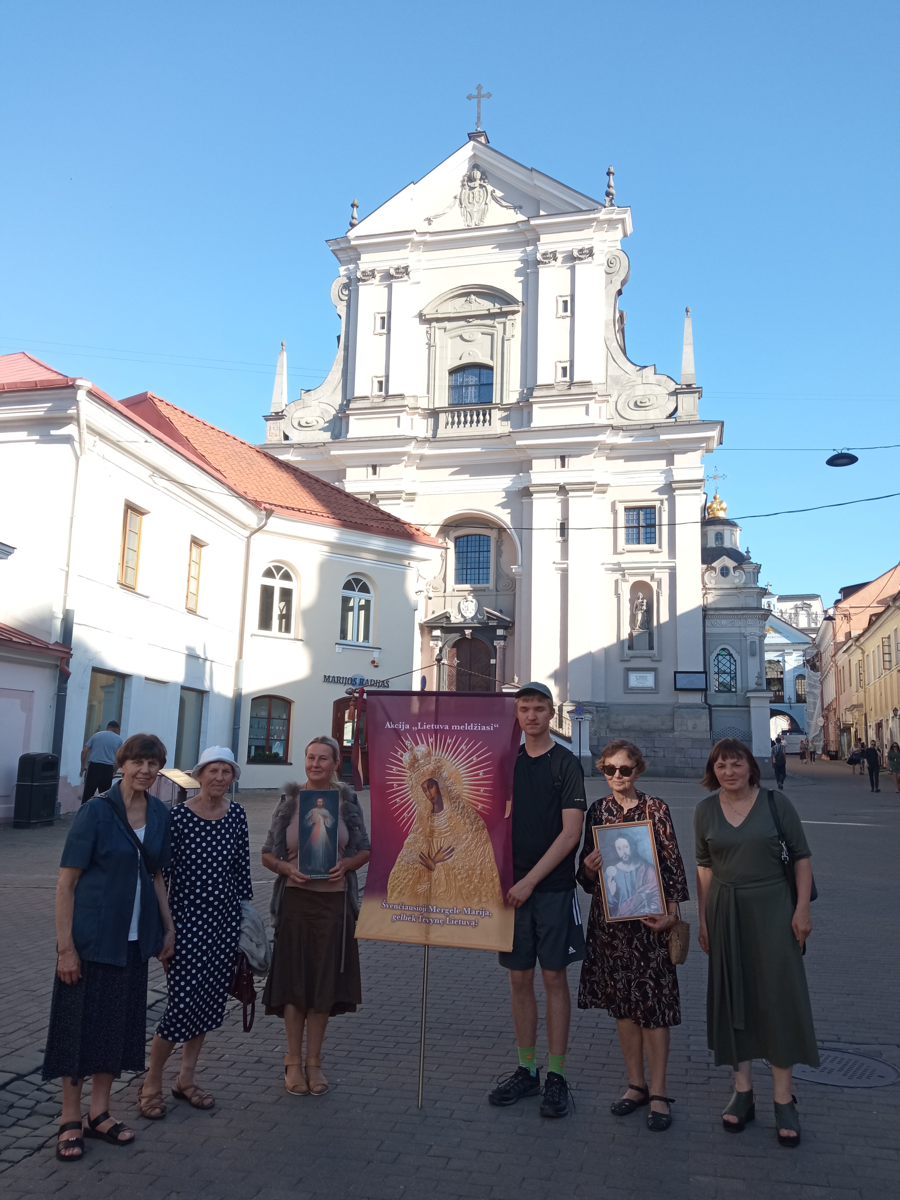 Vilniuje birželio 26 d. meldėsi 6 maldininkai
