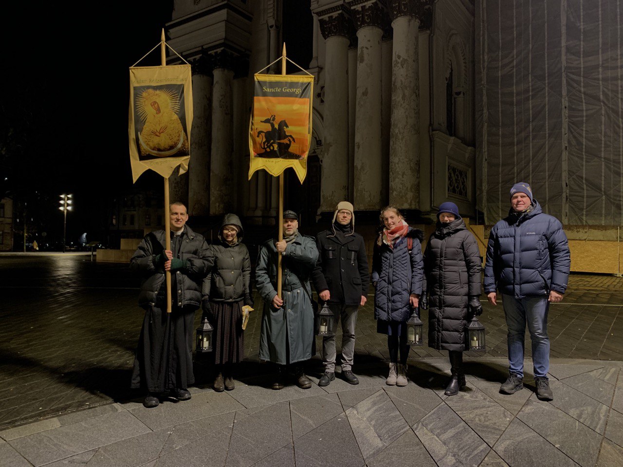 Planuojama rožančiaus eisena nuo Soboro per Laisvės al. iki Švc. Sakramento bažnyčios
