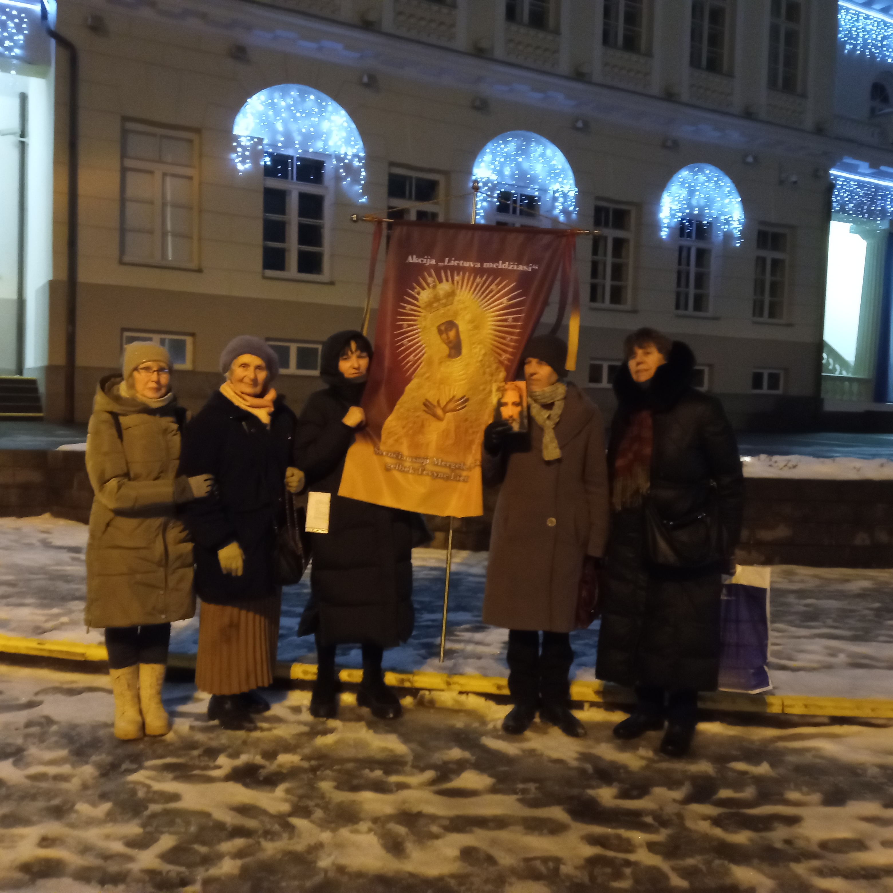 Vilniuje gruodžio 13 meldėsi 5 maldininkai.
