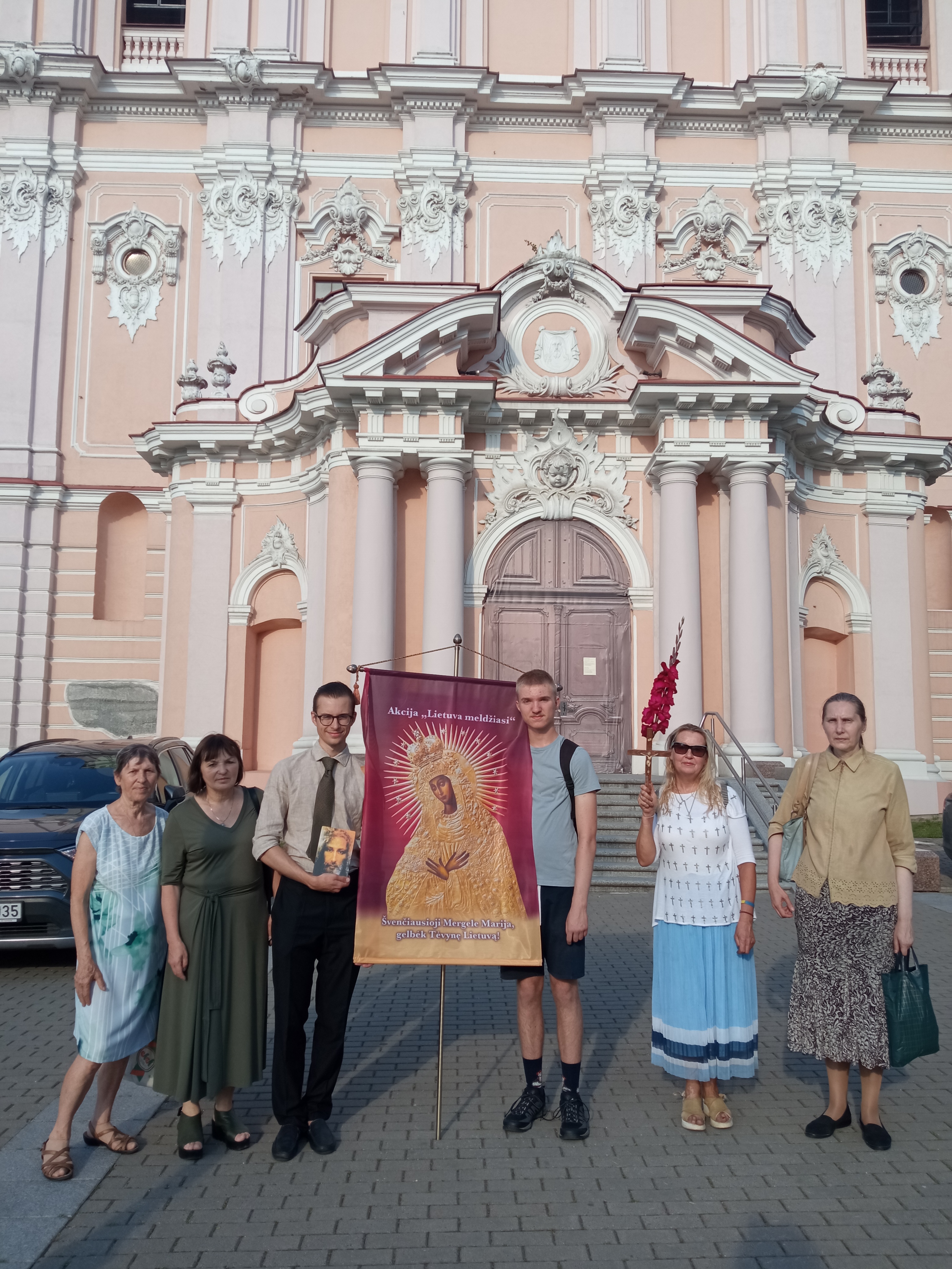 Vilniuje liepos 17d. meldėsi 6 maldininkai
