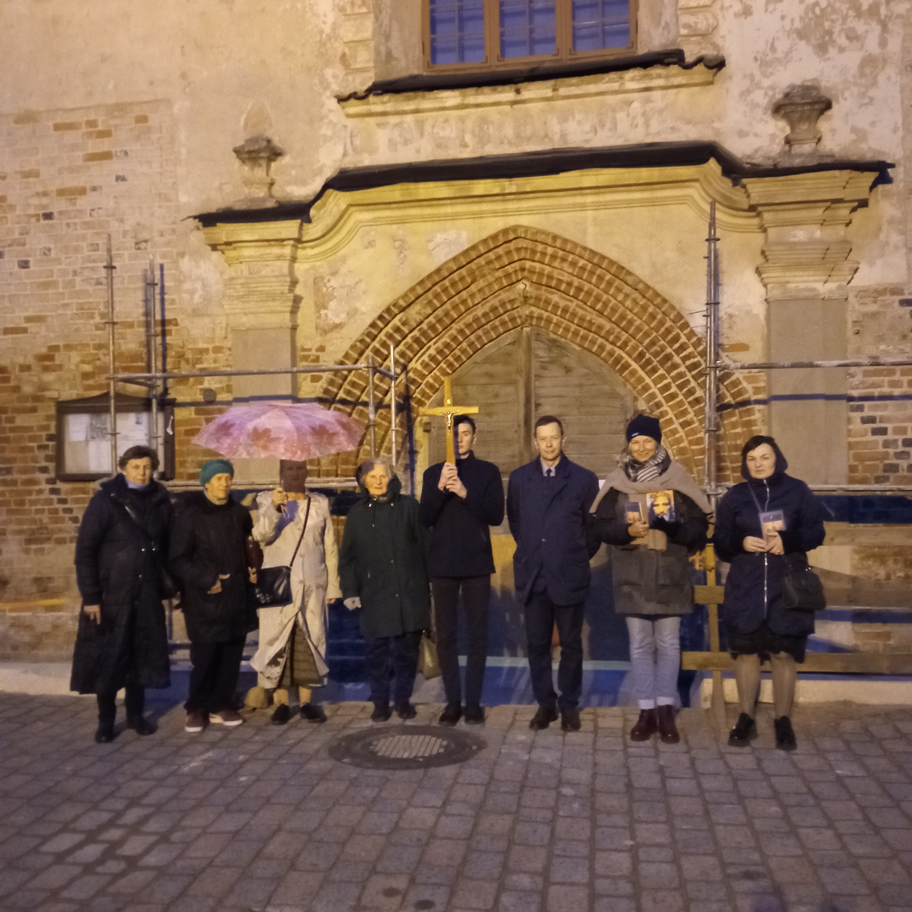 Vilniuje spalio 8d.meldėsi 8 maldininkai
